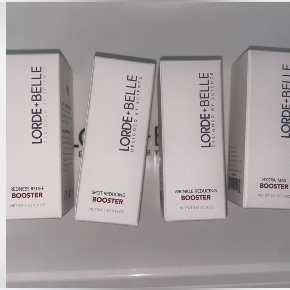 Lorde + Belle Designed by Science Skincare Booster Bundle